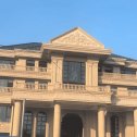 丽水黄金麻别墅外墙干挂石材效果示例