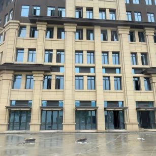 丽水 黄金麻花岗岩荔枝面小区外墙干挂