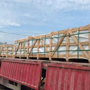 丽水 芝麻白花岗岩地铺石出口专车-泰国游