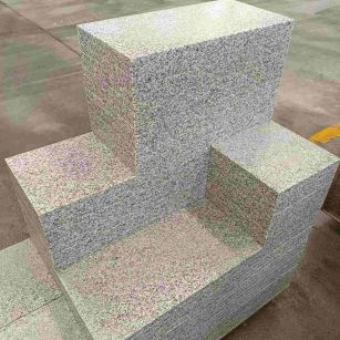 丽水 白麻花岗岩荔枝面地铺石