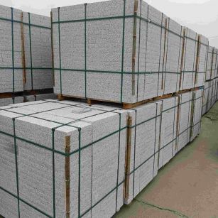 丽水 白麻花岗岩石材荔枝面地铺石（300*600*50）