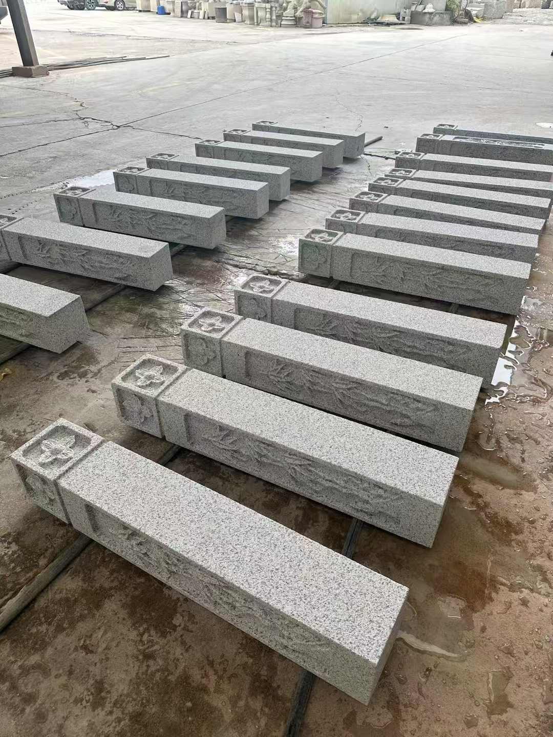 丽水 白麻方柱雕花防水