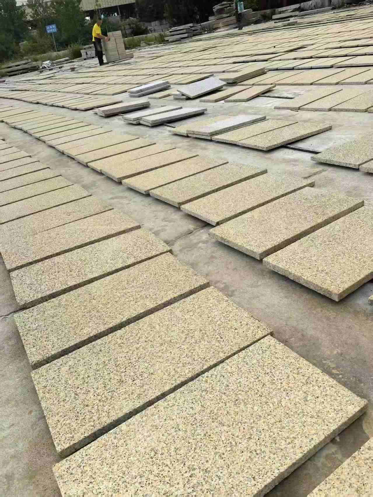 丽水 黄金麻荔枝地铺石面排板