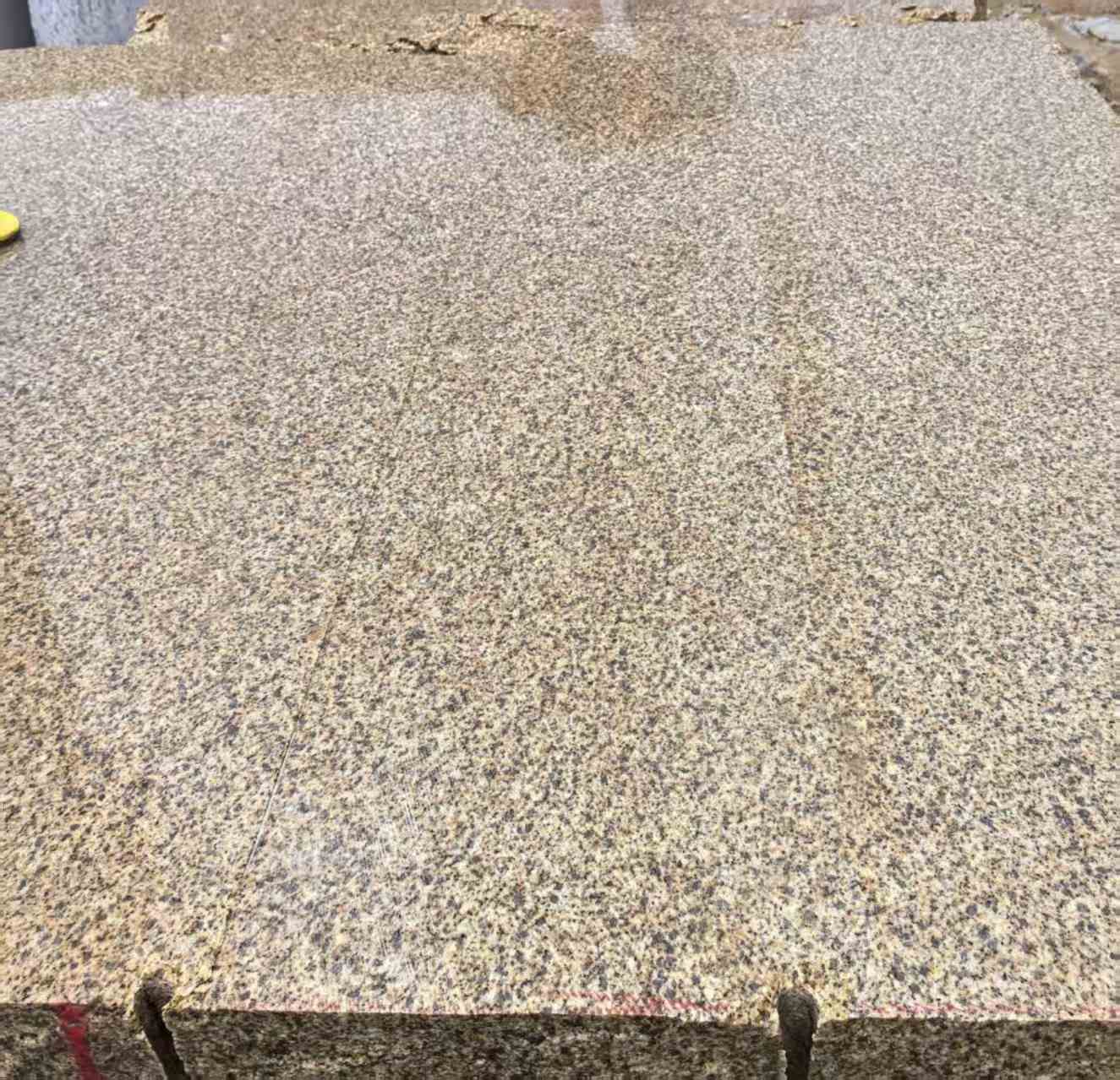 丽水 黄金麻花岗岩石材方料