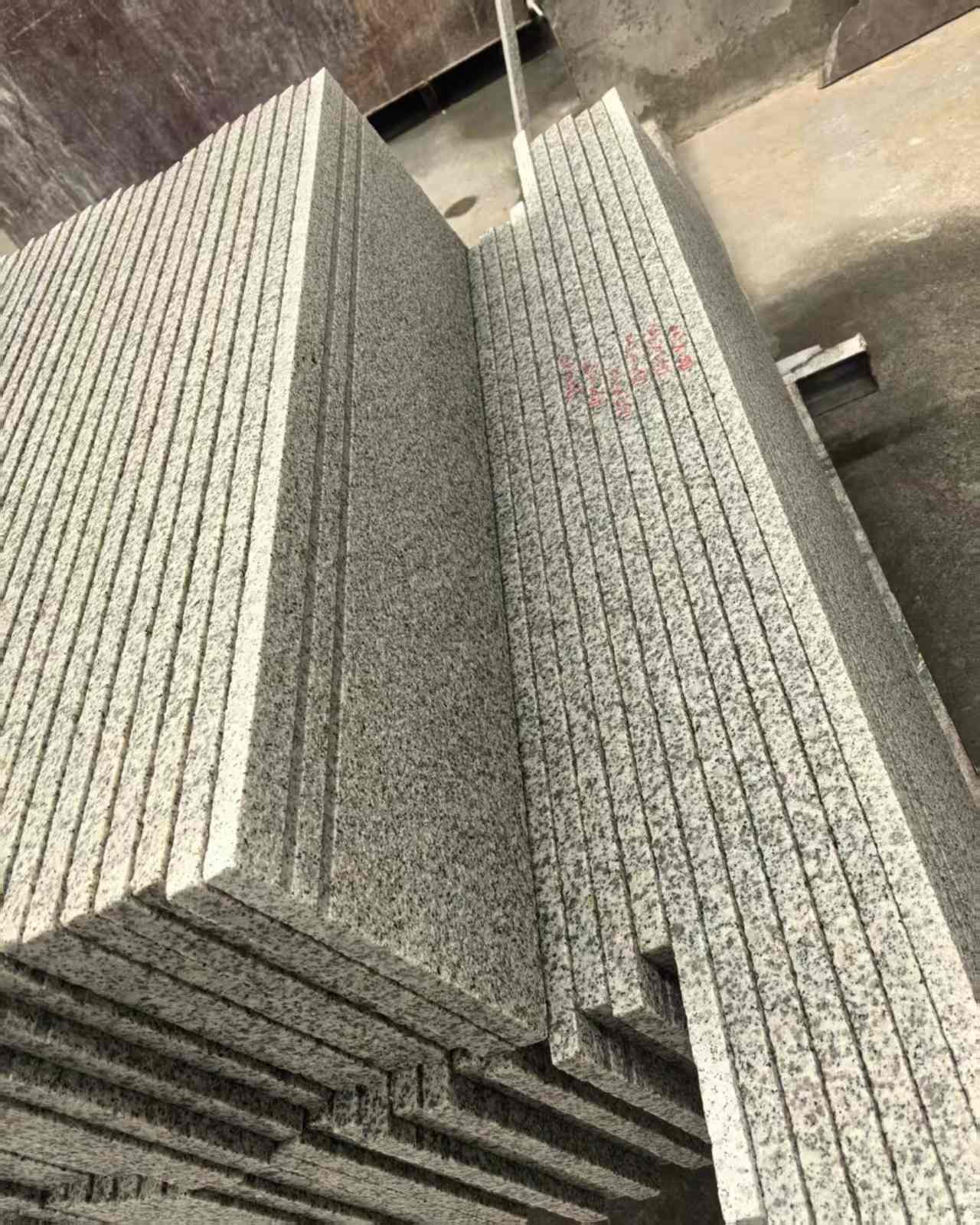 丽水 白麻荔枝面花岗岩楼梯踏步