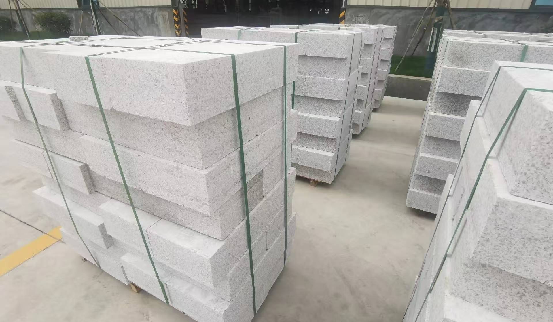 丽水 白麻花岗岩路沿石，立缘石，平缘石，路牙石，道牙石，马路牙子等