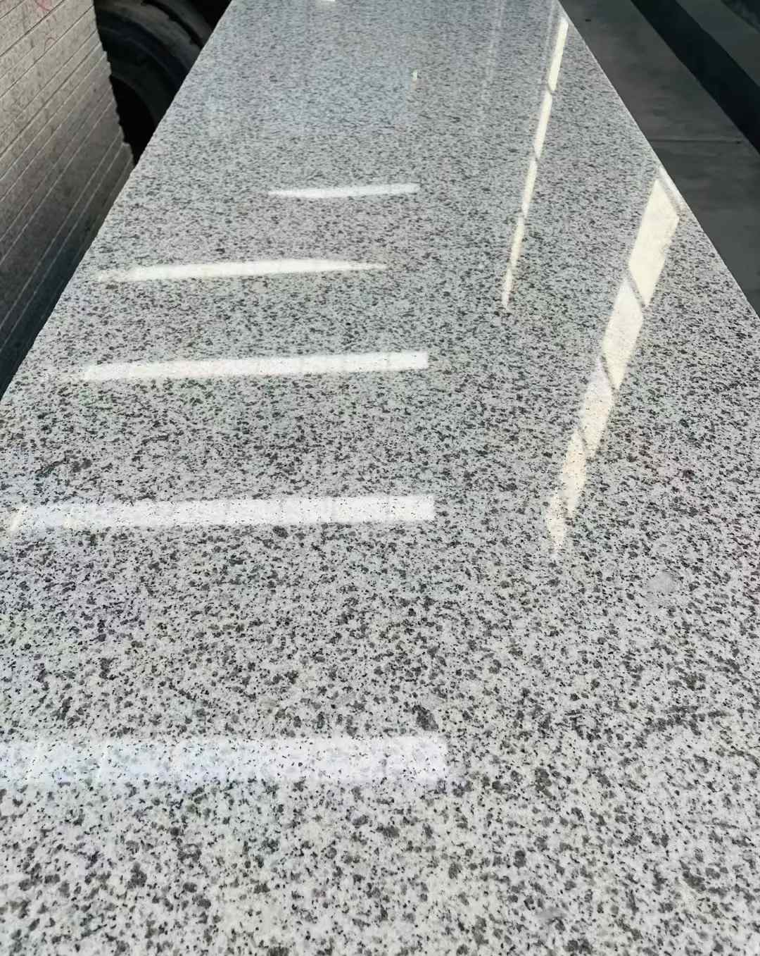 丽水 白麻花岗岩光面毛板