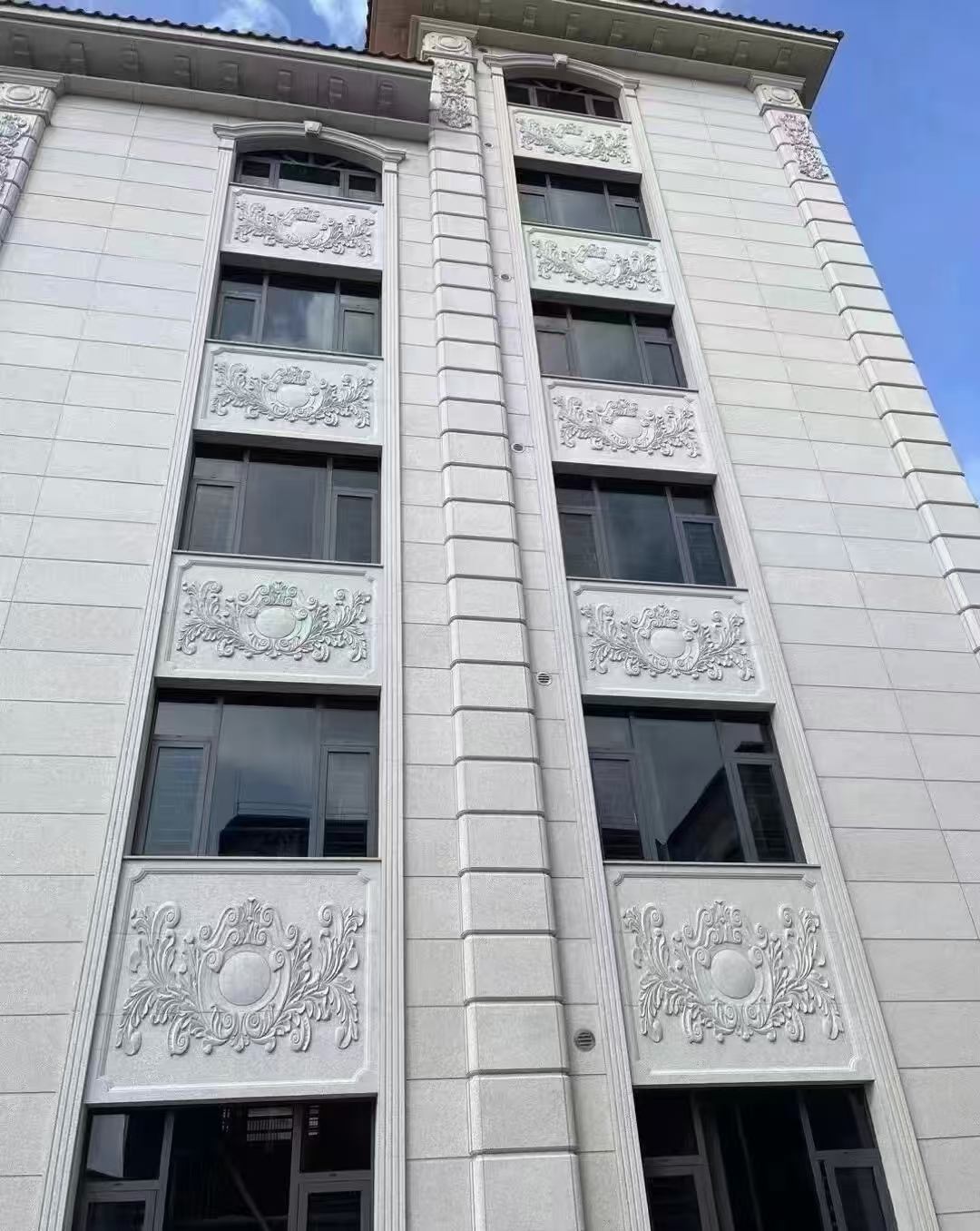 丽水 白麻荔枝面花岗岩别墅外墙干挂