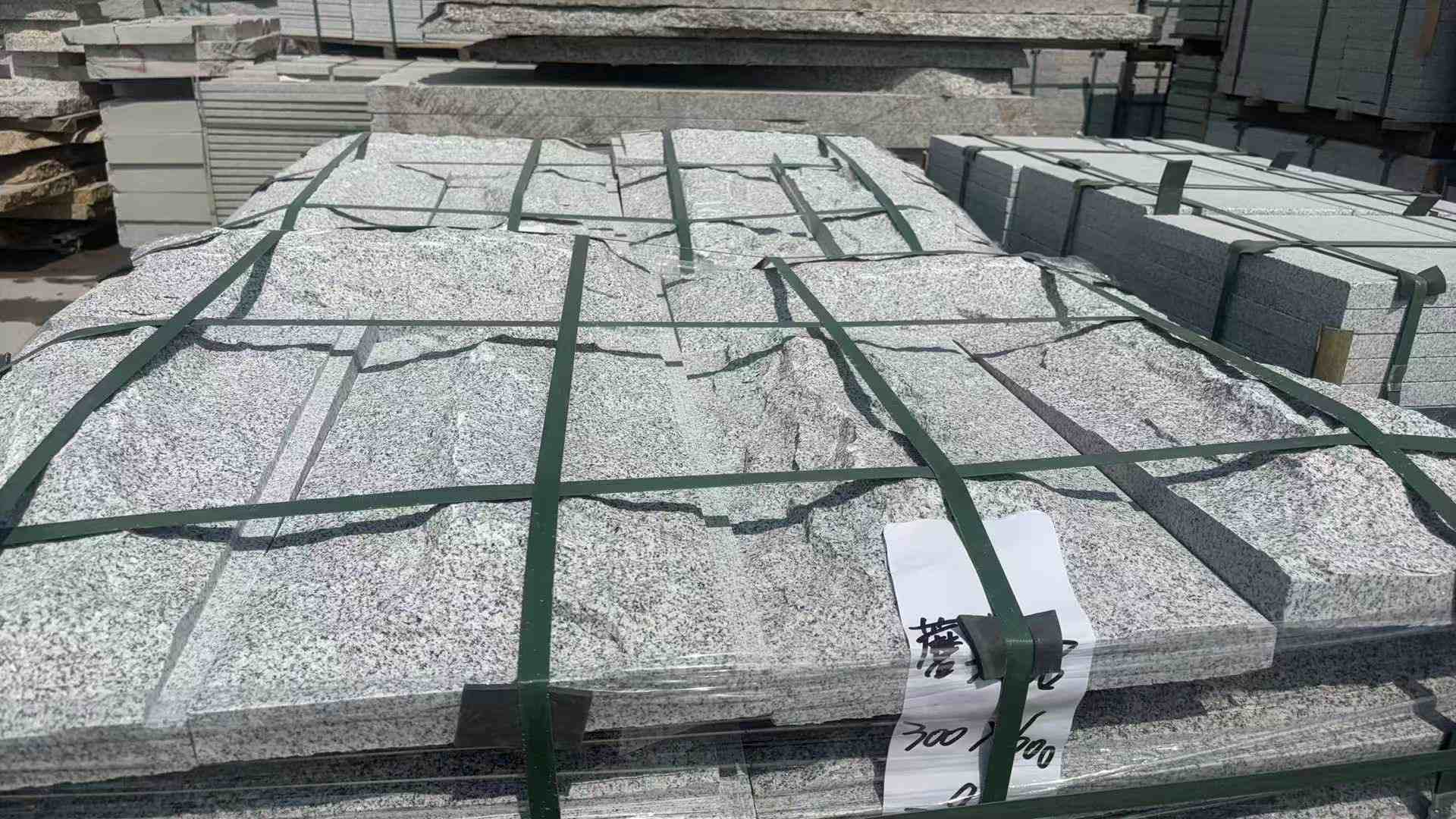 丽水 芝麻白蘑菇石成品