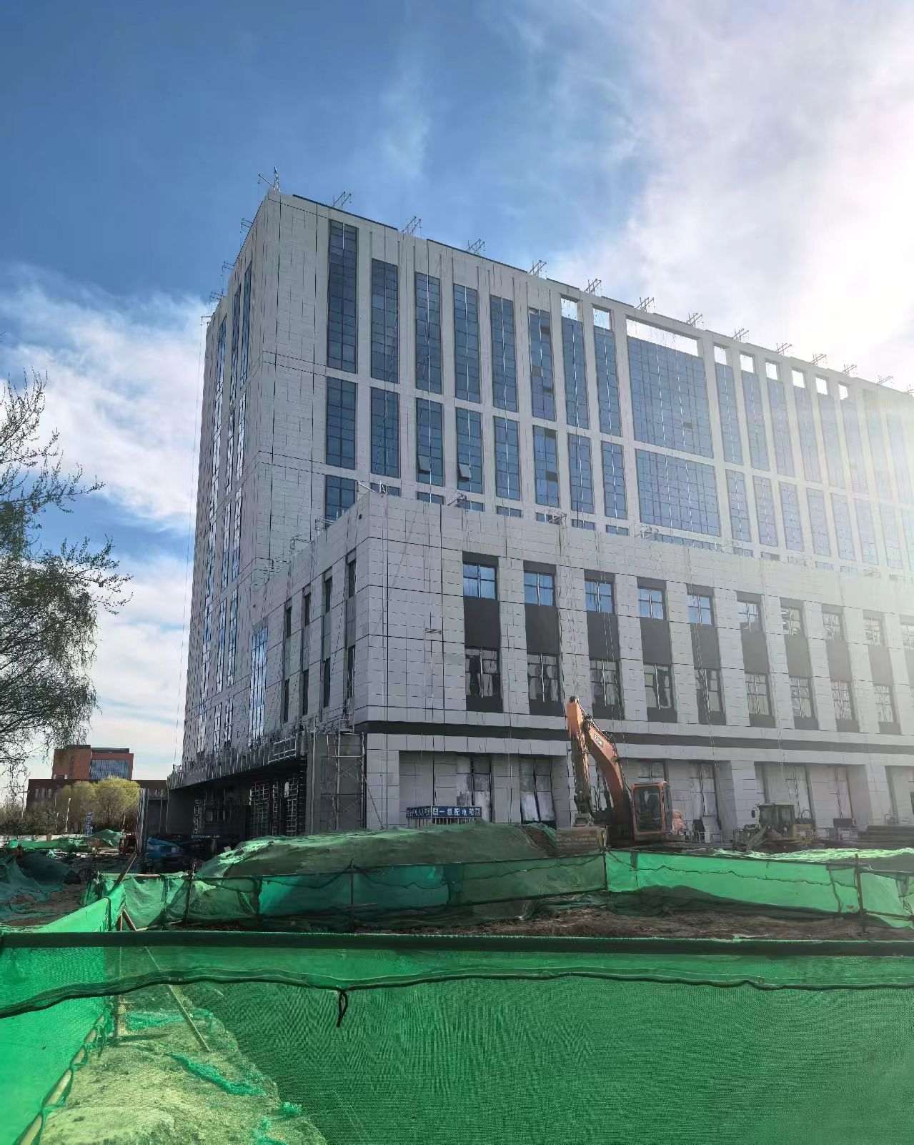 丽水 白麻花岗岩石材外墙干挂